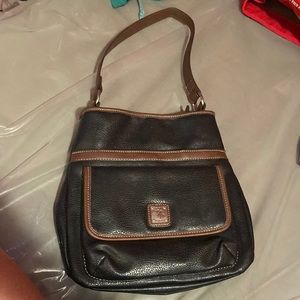 $5 ADD ON Faux Leather Shoulder Bag Black and Brown